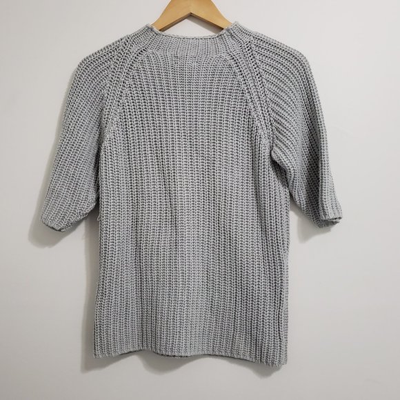 Calvin Klein Sweaters - Calvin Klein Grey Knit Mock Neck Sweater